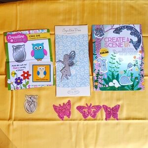 Lot Of 3 Mix Set Of Metal Dies. Lot #21